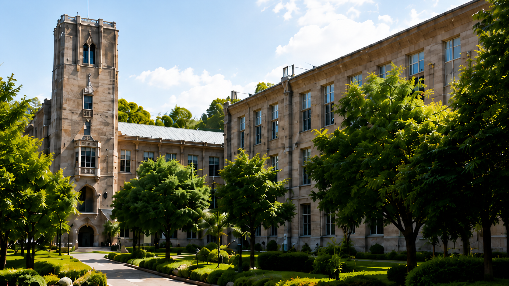 大学のキャンパス